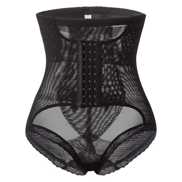 High Waist Abdomen Control Body Shaper Panties For Women Everyday Girdle Corset Slimming Butt Lifting Shapewear Thong color XXL