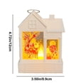 thumbnail image 5 of sruoe Decoration LED Candle Light, Flameless Candles, Flickering Fake Candles, Christmas Wind Light, Lantern Electronic Candle, Electric Tea Candles for Christmas, Holiday, Anniversary, Party, 5 of 5