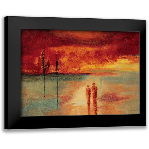 Christiaans, Dien 14x11 Black Modern Framed Museum Art Print Titled - Far away II