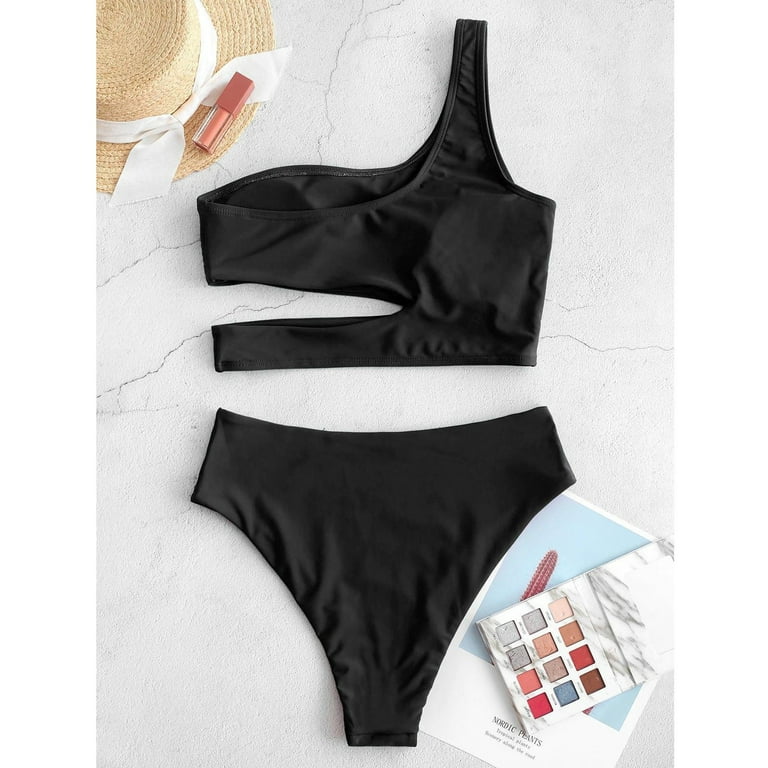 VerPetridure Women's One Shoulder Bikini Sets Two Piece