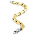thumbnail image 3 of Pompeii Men's Link 14k Gold (75gram) or Platinum (120gram) 8.5mm Bracelet 8.5" (,), 3 of 3