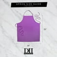 thumbnail image 5 of CC Home Furnishings Unisex Cotton Kitchen Chef Apron - 38" - Gray, 5 of 8