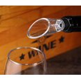 thumbnail image 2 of Brentwood Air Pump Wine Bottle Opener with Foil Cutter, Vacuum Stopper, and Aerator Pourer, Black, 2 of 5