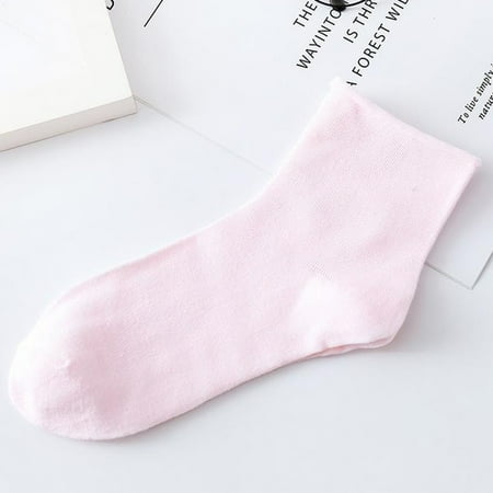 

1Pair Unisex Comfortable Pure Color Cotton Sock Slippers Long Socks Note Please Buy One Or Two Sizes Larger