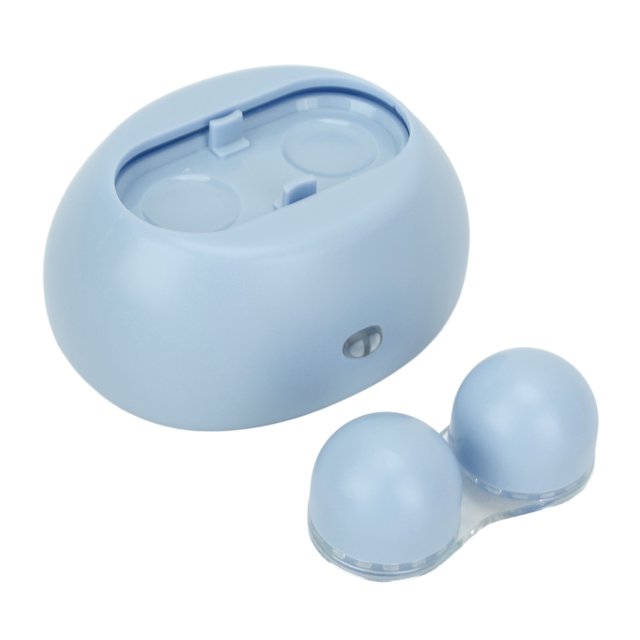 Contact Lens Cleaner, High Frequency Four Colors Contact Lens Cleaner Machine Rapid Vibration For Work For Travel For Home Blue