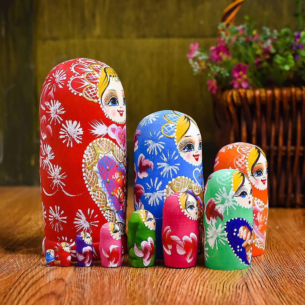 Poupée Russe Personnalisée Avec Vos Photos – Matriochka En Bois Gigogne Jusqu'à 6 Personnages, Cadeau Émotionnel Famille, Couple Ou Amis – Idéal Anniversaire, Noël Ou Décoration Maison