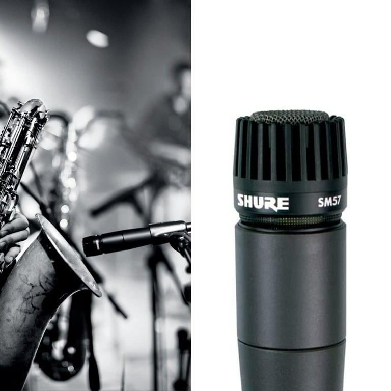 Shure SM57 Microphone Dynamic Instrument Mic Cardioid 