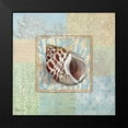 thumbnail image 2 of Brent, Paul 12x12 Black Modern Framed Museum Art Print Titled - Oceanic Shell Collage I, 2 of 5
