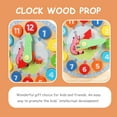 thumbnail image 4 of Kids Clock Learning Toy Kids Number Cognitive Toy Kids Clock Toy Educational Toy, 4 of 5