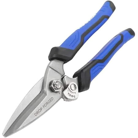 Kobalt 3-in Serrated Molded Grip Heavy Duty Scissors