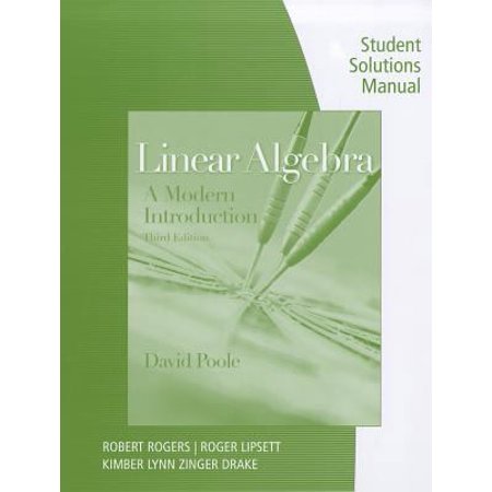 Pre-Owned Linear Algebra Student Solutions Manual : A Modern Introduction