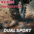 thumbnail image 4 of Kenda Trakmaster K760 80/100-21 Front and 120/100-18 Rear Tires for Motorcycles, Dirt Bikes, and City Bikes - Durable Off-Road & Street Performance with Keychain (2 Pack), 4 of 8