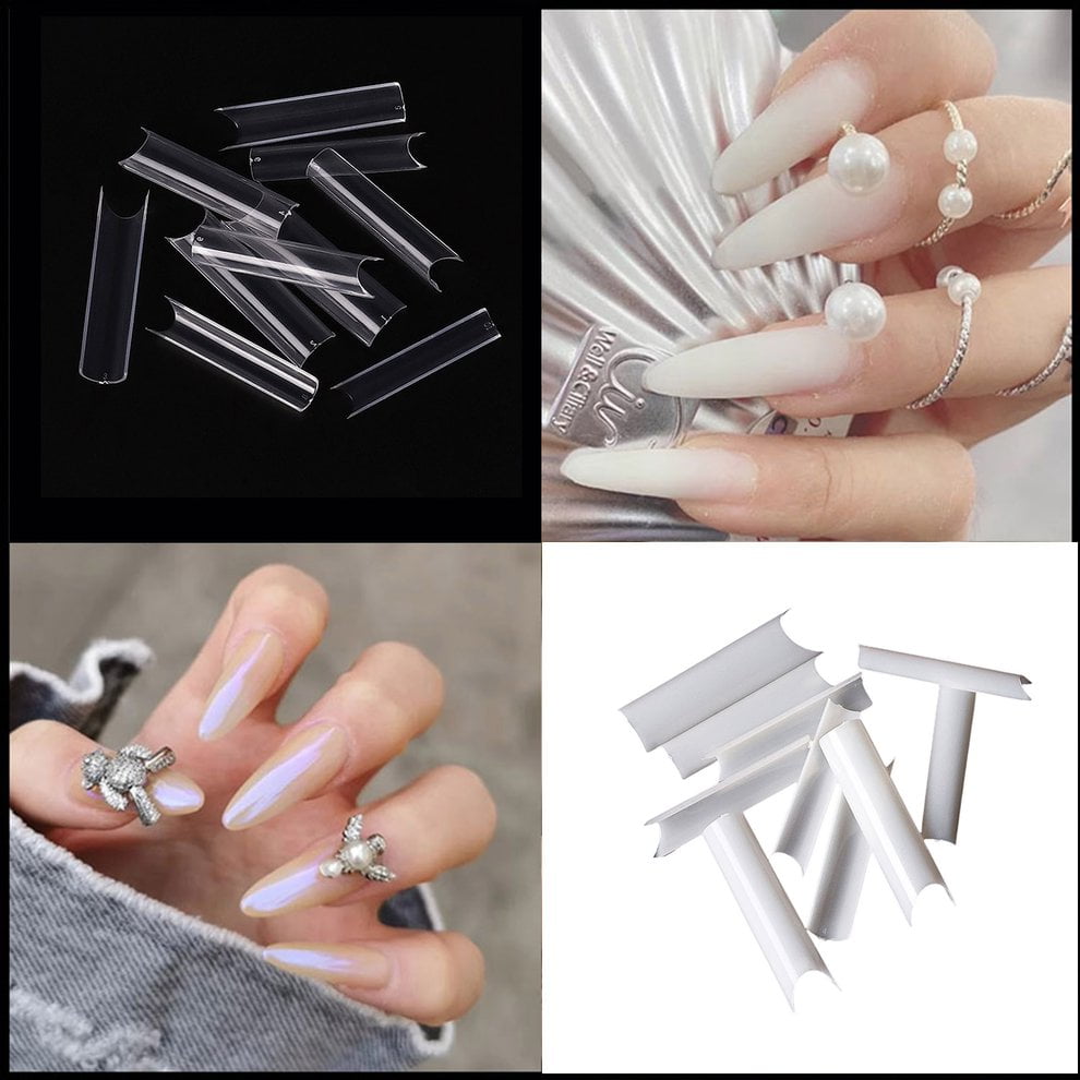 French Manicure Patch Pop Transparent 