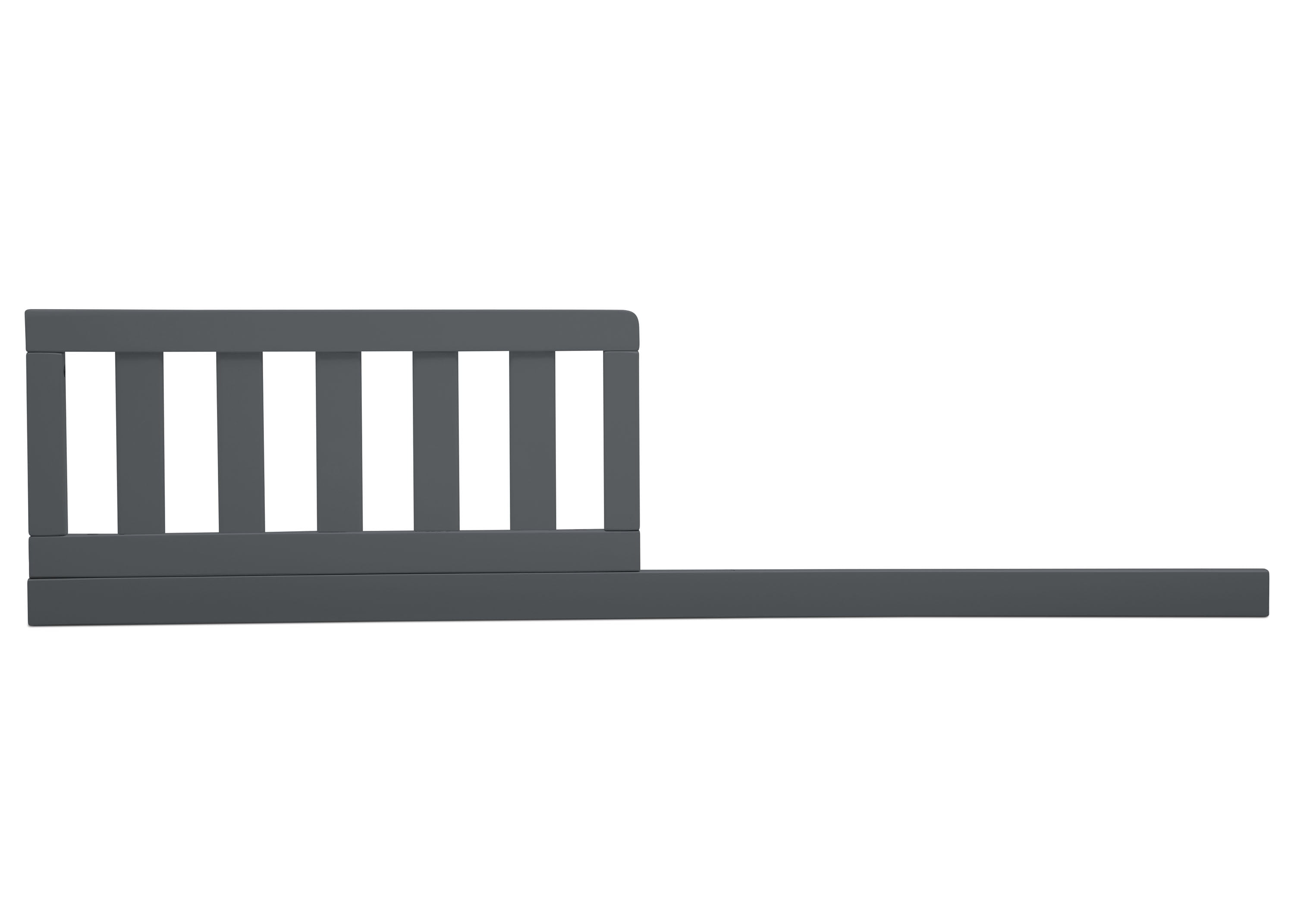 Delta Children Daybed/Toddler Guardrail Kit #555725, Greenguard Gold Certified, Charcoal Grey