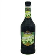 Hiram Walker Creame de Menthe Green, 25 Oz Bottle