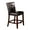 Espresso, variant on Gray Fabric Furniture - Sturdy Construction - Dining Setup - Ensure Durable Performance