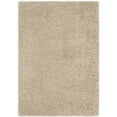 thumbnail image 2 of SAFAVIEH Venice Solid Shag Area Rug, Champagne, 8' x 8' Square, 2 of 10