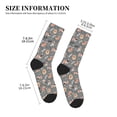 thumbnail image 3 of Rocae Bulldog for Adult Socks Casual Athletic Stretchy Loose Socks for Women Men Non-Slip Middle Tube Socks, 3 of 7