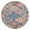 Abstract, variant on Fitted Tablecloth Round Abstract Tribal Retro Style, Waterproof Vinyl with Backing, Elastic Edge for 44-50 Inch Table