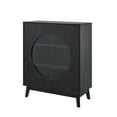 thumbnail image 5 of Gramercy Way Jill Zarin Wine Server Cabinet Solid Black, 5 of 5