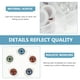 thumbnail image 2 of 100 piezas de globos oculares de simulación de Halloween, decoraciones de ojos realistas aterradores, globos oculares acrílicos falsos, 2 of 6
