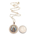 thumbnail image 3 of Collar LESLIE BOULES Virgen Caridad del Cobre, Oro de 18 quilates, Pla, 3 of 6