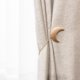 thumbnail image 5 of Alzapaños Para Cortinas Paquete de 2 alzapaños magnéticos para cortinas con diseño de estrella y luna para decoración de ventanas Sywqhk Libre de BPA, 5 of 9