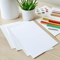thumbnail image 2 of 50 Sheets of Heavyweight White Cardstock Ideal for Business Cards, Art Projects, Invitations, and Stationery Printing | 80 lb Weight | 8.5 x 11 inches | Thick Cover Stock (216 gsm), 2 of 6