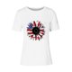 thumbnail image 3 of Tops de Ajuste Suelto para las Mujeres Sudadera Casual Impresa Manga Corta Cuello Redondo Superior, Poliéster, 3 of 7