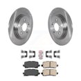 thumbnail image 1 of Transit Auto Rear Disc Brake Rotors and Ceramic Pads Kit for Car 2018-2020 Honda Odyssey K8A-101038, 1 of 11