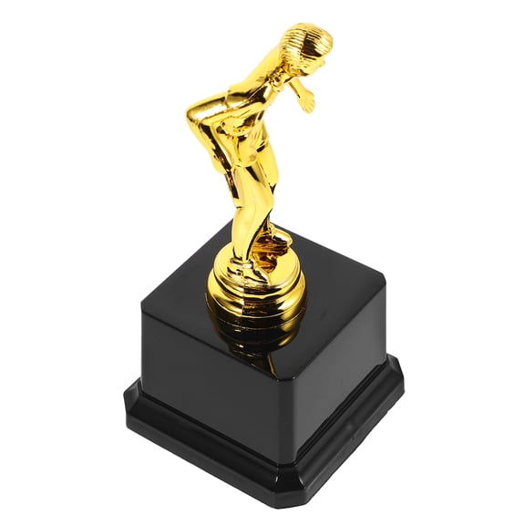 Worgeous Plastic Award Trophy for Table Tennis Competitions Creative Trophy for Winners and Party Decorations Funny Trophy for Game Matches and Celebrations