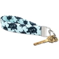 thumbnail image 1 of Sea Turtle Keychain for Women - Car Keys Wristlet Lanyard, Hand Wrist Strap 5.7" - Beach Theme, 1 of 4