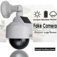 Aihimol Dummy Fake Camera Security Outdoor, Powered Simulated Surveillance Cameras With 1