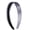 Grey, variant on Grey 1 Inch Satin Hard Headband for Women and Girls