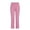 Pink, variant on Huowey Women's Pants Solid Color Straight Leg Homewear Trousers with Pockets Comfortable Loose Casual Pajamas Pants