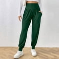 thumbnail image 2 of Lmueinov Leggings with Pockets for Women High Waisted Tummy Control Yoga Pants Elastic Wide Waistband Casual Joggers for Daily Workout Loungewear S-3XL, 2 of 7