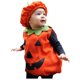 thumbnail image 2 of Conjunto de disfraz de Halloween para bebé niño y niña con chaleco de calabaza + sombrero, 2 of 2