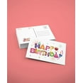 thumbnail image 6 of Assorted Happy Birthday Postcards - 36 Postcards, 12 Different Designs, 3 of Eac, 6 of 9