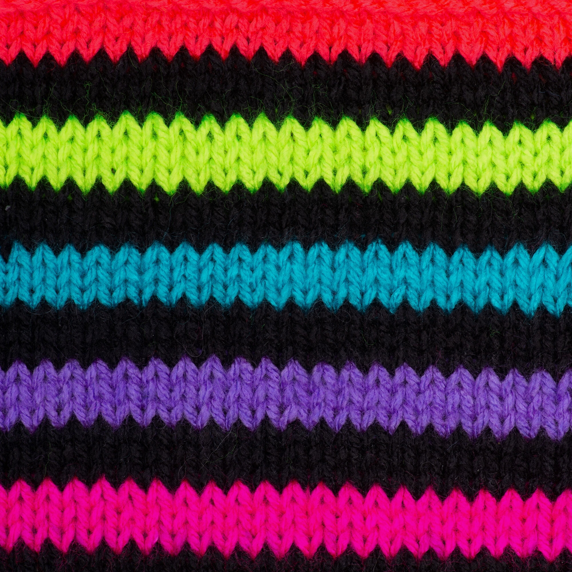 1 Skein Red Heart Super Saver Yarn Color Neon Stripes 5 OZ Skein Hat or  Scarf