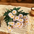 thumbnail image 6 of Yonrjhukm Artificial Silk Chamomile Daisy Wedding Flowers, Realistic Faux Floral Decoration for Home, Photography, and Events, Long-lasting, Allergy-friendly Polyester Fiber Blooms, 6 of 6