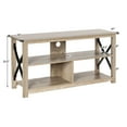 thumbnail image 2 of Costway Modern TV Stand for TV's up to 55" w/ 3-Tier Open Shelves, 2 of 10