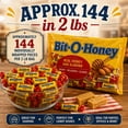 thumbnail image 2 of Pearson's Candy Bit o Honey Candy Cream Filled Bites Honey Flavor 1-Count 2 lbs, 2 of 9