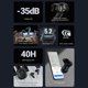 thumbnail image 4 of Tholdsy Auriculares inalámbricos compatibles con Bluetooth, auriculares con reducción de ruido y micrófonos, auriculares con sonido estéreo, Cables de audio/vídeo, 4 of 6