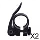 thumbnail image 1 of 2X Clip de tubo de asiento de aleación de aluminio 25,4mm accesorios de bicicleta componentes de bicicleta 2 piezas, 1 of 8