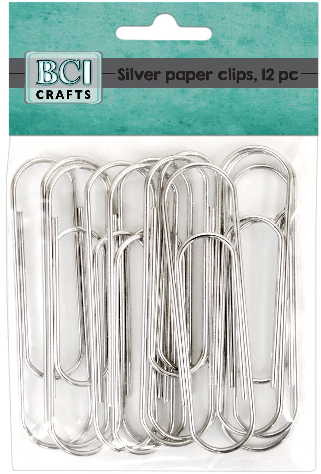 Jumbo Paper Clips 12/Pkg Silver