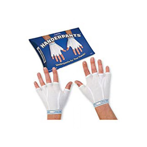 Archie McPhee sous-Vêtements pour les Mains, 1 pack, Blanc
