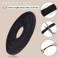 thumbnail image 2 of About 21.9 Yards Polycotton Boning for Sewing Low Density Boning Polyester Boning with Cotton Covered for Wedding Dress Nursing Caps Corset Bridal Gowns Black, 2 of 9
