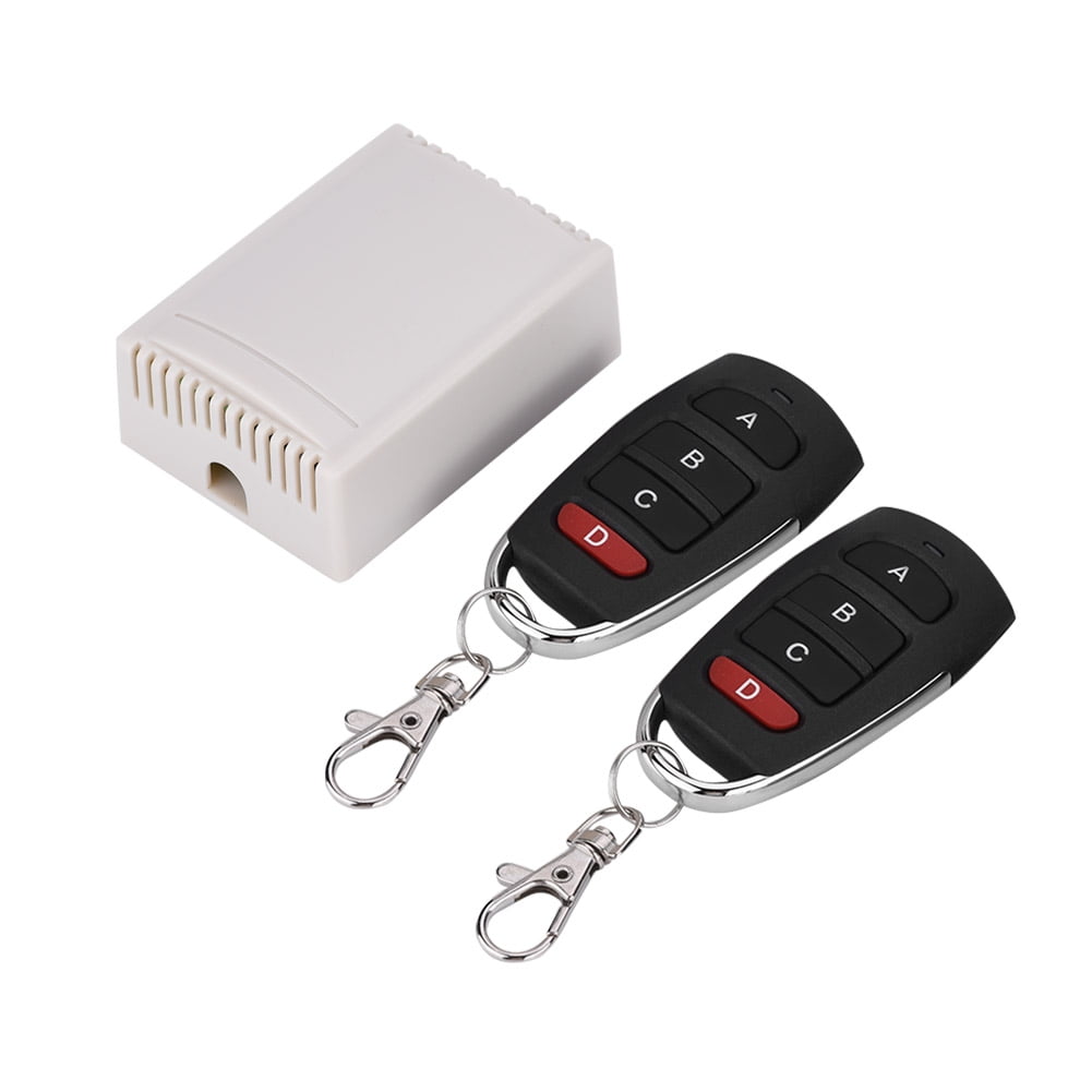 Tebru Remote Control Switch,12V 4CH 433MHz Multifunction Wireless Remote Control Relay Switch , Remote Control Relay Switch