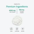 thumbnail image 4 of Vitanica Optinositol, Dr Formulated Myo-Inositol & D-Chiro Inositol Powder 4100 mg, 30 Day Supply, Ovulation and Fertility Support Supplement for Women, Non-GMO, Vegan, 4.4 Ounce, 4 of 7