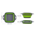 thumbnail image 4 of Toystoory Escurridor de frutas y verduras, colador de cuadrado, herramientas de almacenamiento multifuncionales plegables, accesorios de cocina para Cocina y Comedor Toystoory HA066278-00, 4 of 6